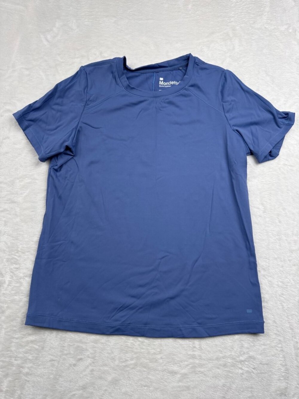 Mondetta Womens Blue Performance T-Shirt Small